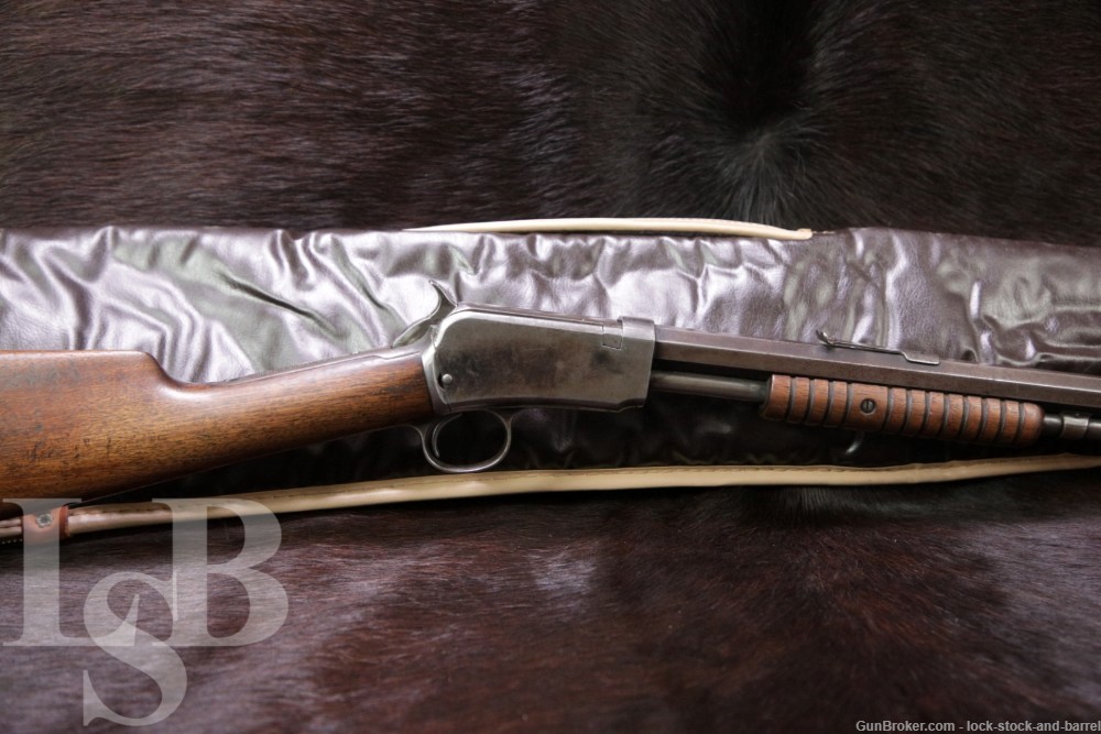 Winchester Model 1890 .22 Long Pump Action Takedown Rifle 1908 C&R-img-0