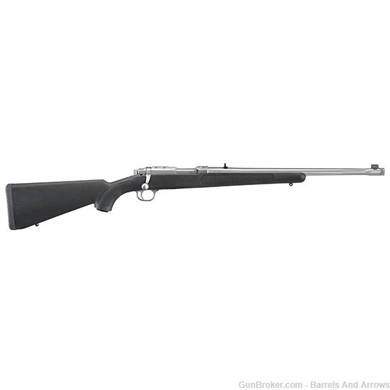 RUGER 7417 77/44 Bolt Action Rifle 44 Mag, 18.5" Stainless FACTORY NEW M77-img-0