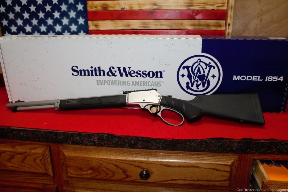 S&W smith and wesson  Model 1854 44 Mag RIFLE brand new NO CC FEES-img-1