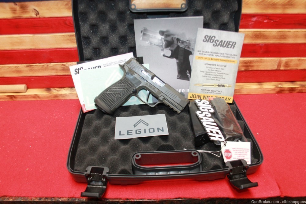 SIG SAUER P 365 AXG LEGION 9MM 3.1'' 17 rnd  365 sig SOLD OUT NOW-img-1