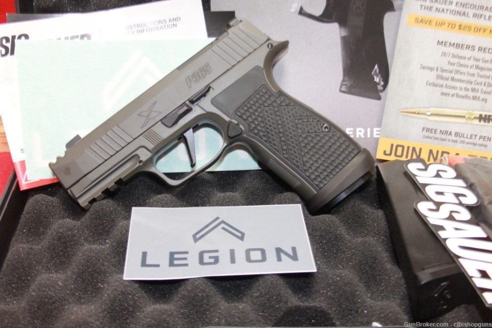 SIG SAUER P 365 AXG LEGION 9MM 3.1'' 17 rnd  365 sig SOLD OUT NOW-img-2