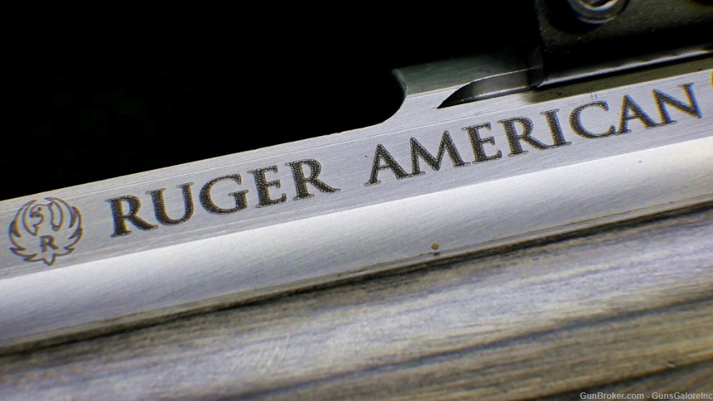 Ruger American Rimfire Target Stainless 18".22lr Laminate Stock Gently Used-img-12