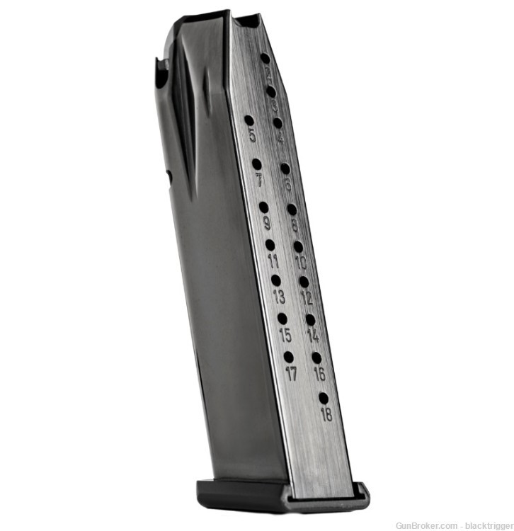 Canik MA548 OEM Black Detachable 18rd 9mm Luger for Caink TP9-img-1
