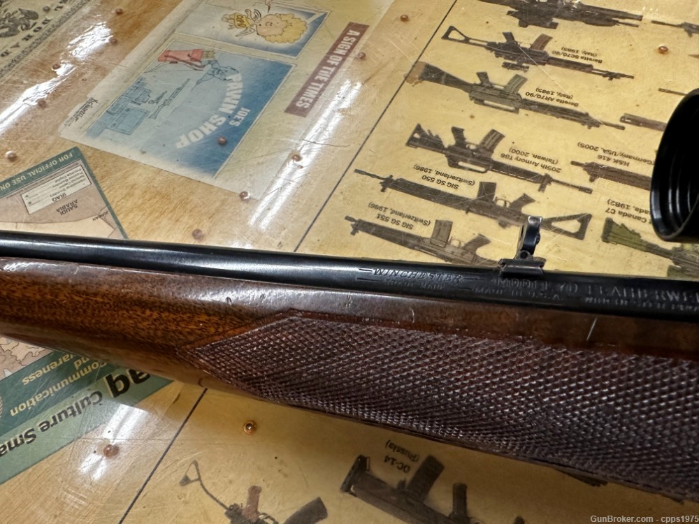 Winchester Model 70 Featherweight Pre-64 Made in 1959 Leupold Scope-img-13