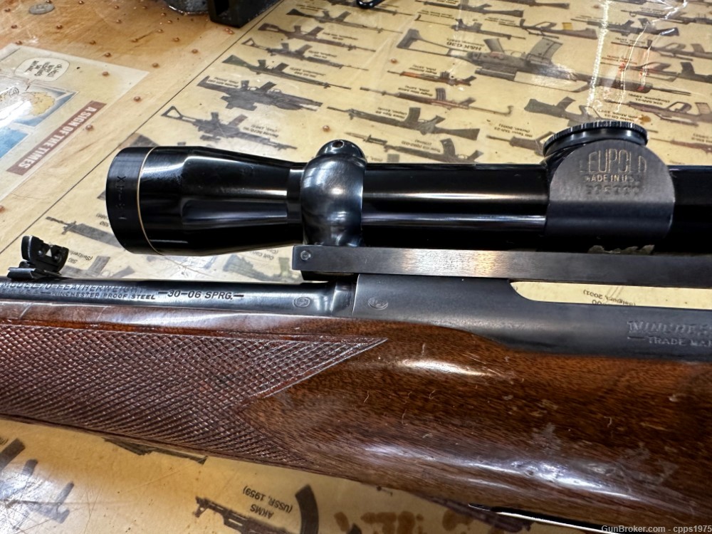 Winchester Model 70 Featherweight Pre-64 Made in 1959 Leupold Scope-img-11