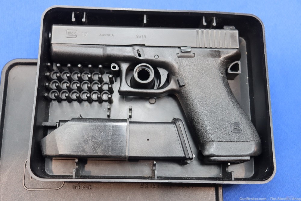 Glock Model G17 GEN1 Pistol NOV 1986 MFG 17 Gen 1 AUSTRIA 9MM BA S# VTH 86-img-1