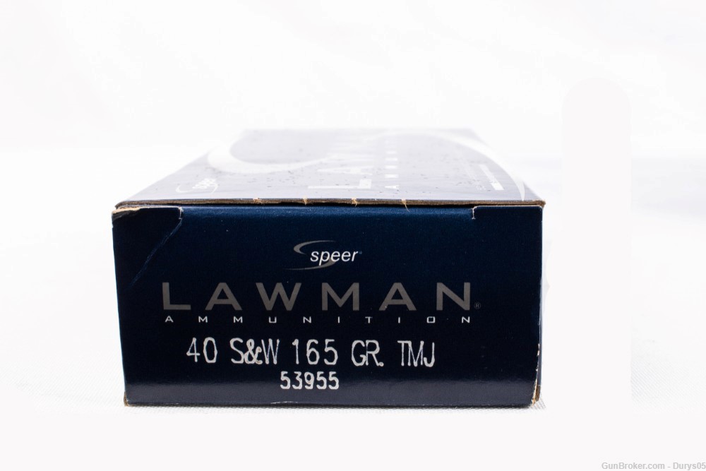 Lot of 10 Boxes of Speer Lawman 40 S&W (500 Rounds) Durys # 4-2-1156-img-3