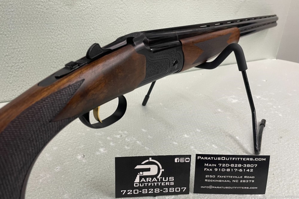 MOSSBERG GOLD RESERVE- BLACK LABEL OVER UNDER 20G 30" NEW NO CC FEE-img-1