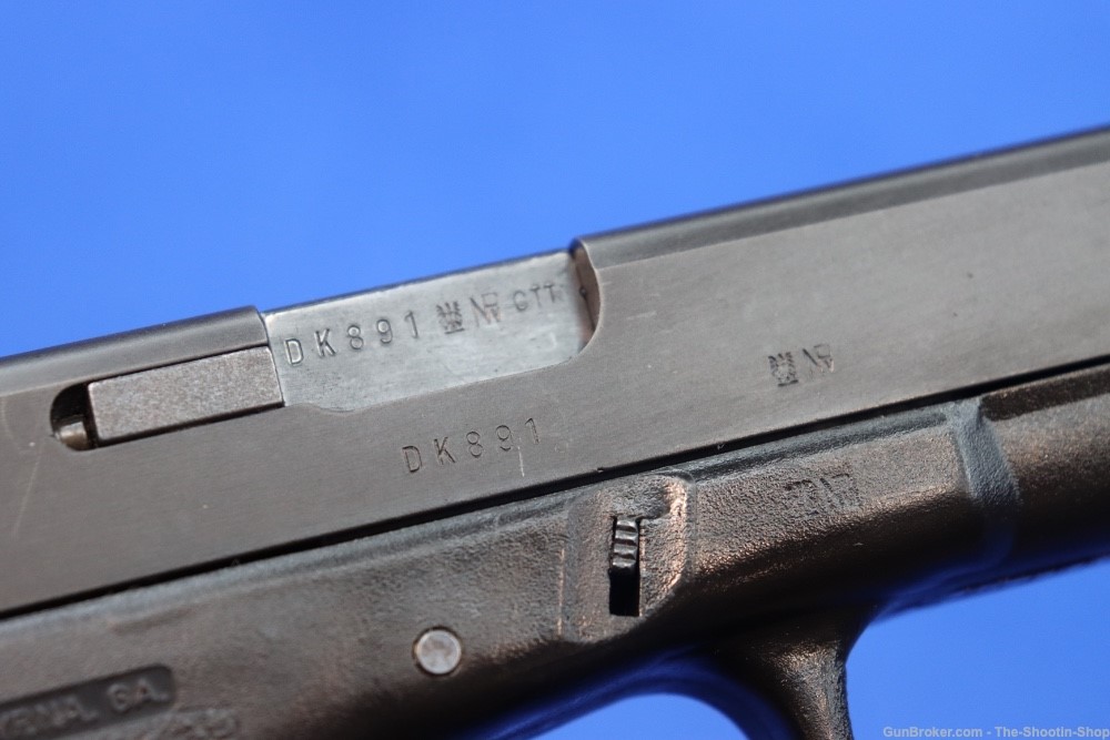 Glock Model G17 GEN1 Pistol OCT 1988 MFG 17 GEN 1 AUSTRIA w/ Box 9MM DK CTT-img-10