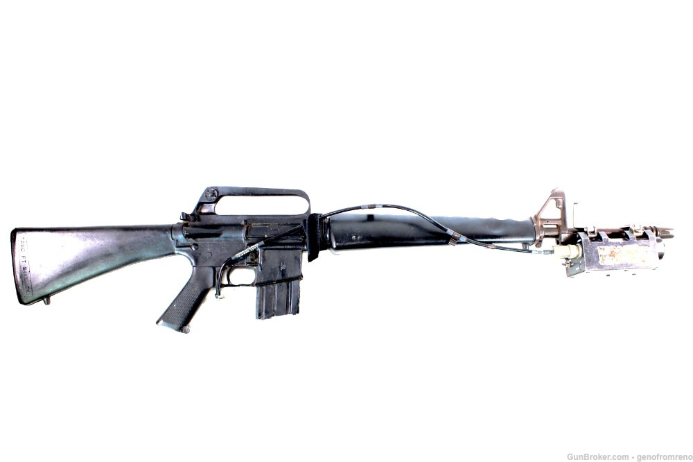 Colt M16A1 Rubber Duck Dummy Inert Training Rifle MILES Laser AR15 M16 A1-img-0