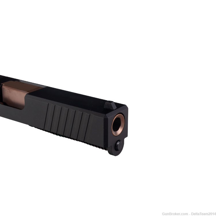Complete RMR Slide for Glock 19 - Match Grade PVD Copper Barrel - Assembled-img-4