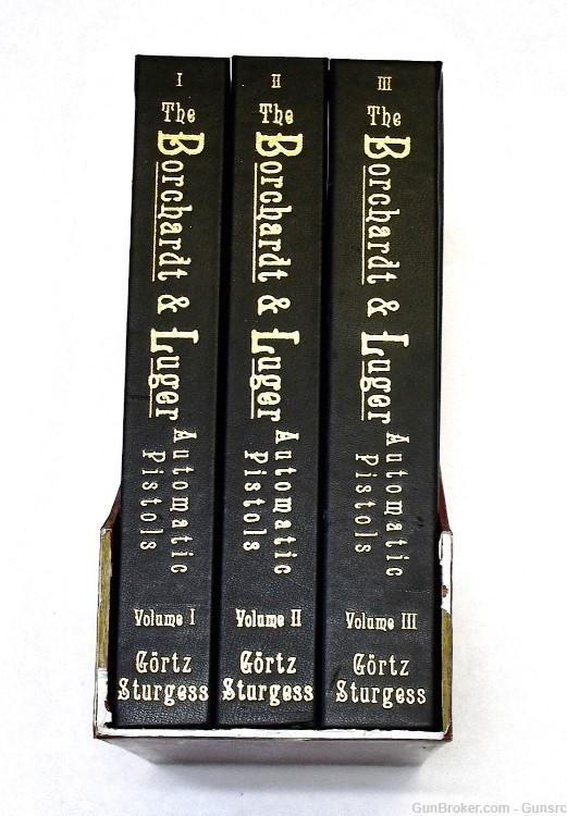 VOL. 1-3 "THE BORCHARDT & LUGER AUTOMATIC PISTOLS" BOOKS BY G. STURGESS NR-img-11