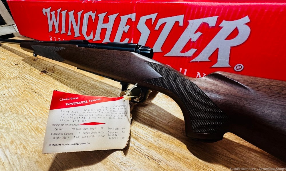Winchester Model 70 Classic Sporter .270 Weatherby Mag NEW IN BOX MFG 1983-img-11