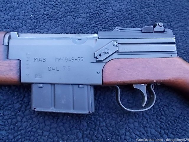 French Model MAS Mle 1949-56 semiauto rifle 7.5mm French -img-4