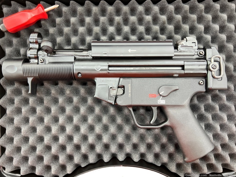 Heckler & Koch SP5K Pistol RARE Euro Version 9mm 30 Rd Mag MP5K *B&T Import-img-1
