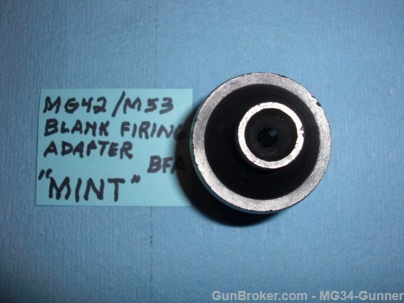 MG42 Blank Firing Adapter (BFA) Booster Cone -MINT-img-5