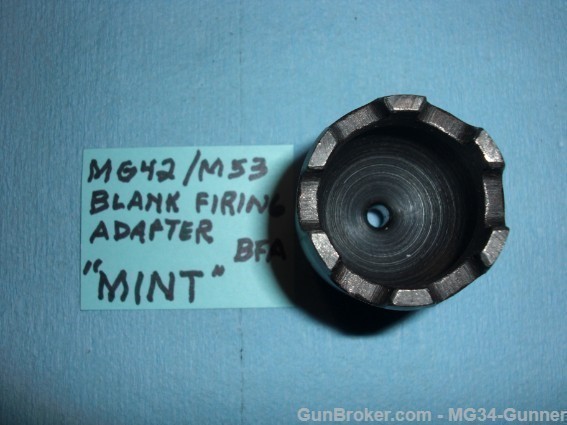 MG42 Blank Firing Adapter (BFA) Booster Cone -MINT-img-4