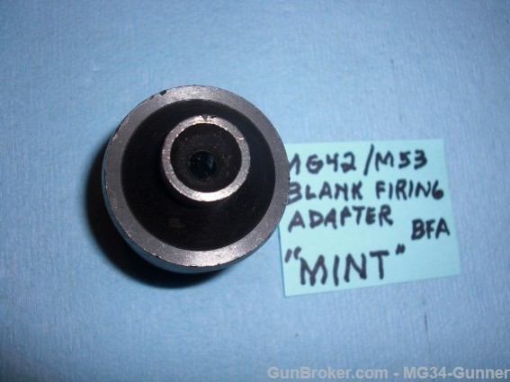 MG42 Blank Firing Adapter (BFA) Booster Cone -MINT-img-2