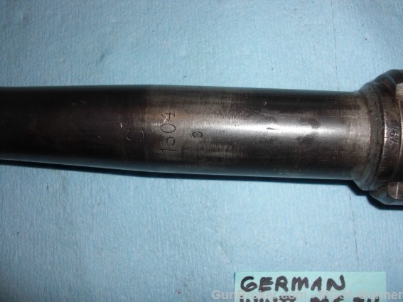 German WWII MG34 8mm Barrel & Carrier Set - Super!-img-19