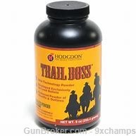 Trail Boss Powder 9 Oz jug, sealed-img-0
