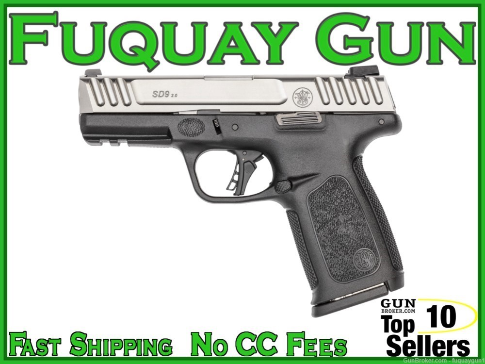 S&W SD9 2.0 Two-Tone 9mm 10rd 4" 13935 SD9-2.0-img-0
