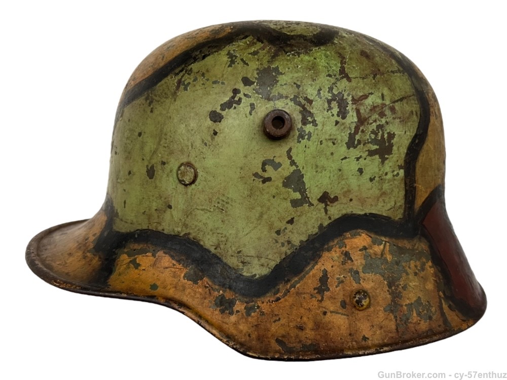 WW1 German M16 Helmet Camo Paint Liner Si66 gew luger g98-img-2