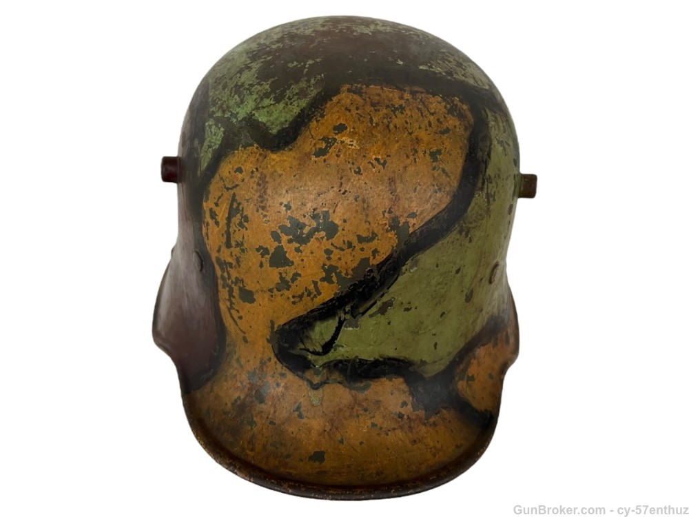 WW1 German M16 Helmet Camo Paint Liner Si66 gew luger g98-img-7