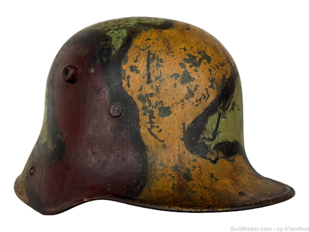 WW1 German M16 Helmet Camo Paint Liner Si66 gew luger g98-img-6