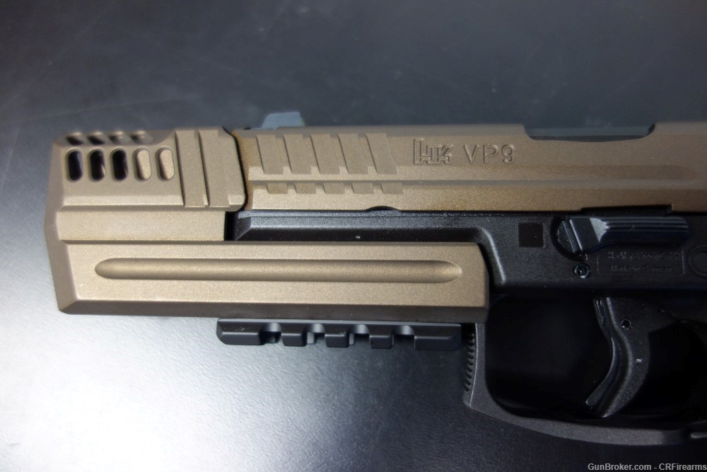 HECKLER AND KOCH VP9 COMPED BRONZE 9MM 4.09" BARREL 17-ROUNDS NS-img-2