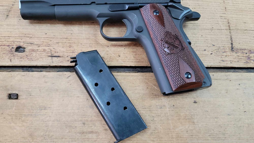 Springfield 1911-A1 pistol .45 caliber with box and 2 extra mags-img-5