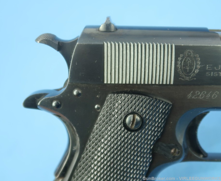Argentine Colt 1911A1 Sistema Model 1927 45 ACP D.G.F.M. – F.M.A.P.-img-4