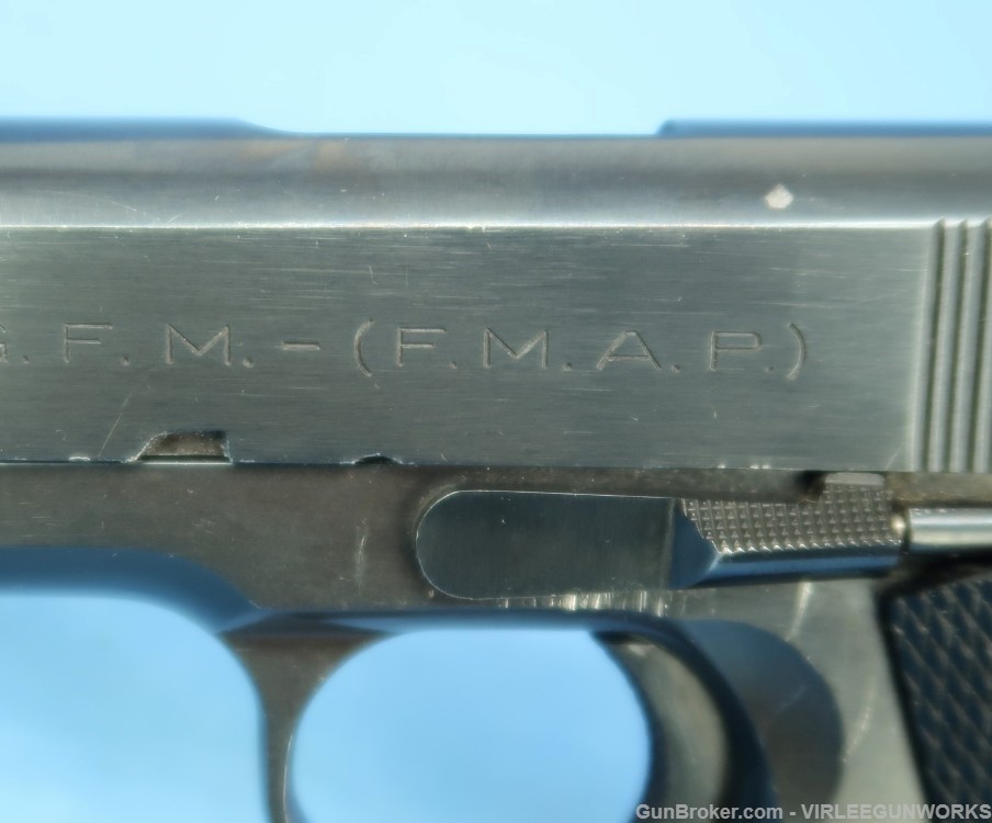 Argentine Colt 1911A1 Sistema Model 1927 45 ACP D.G.F.M. – F.M.A.P.-img-34