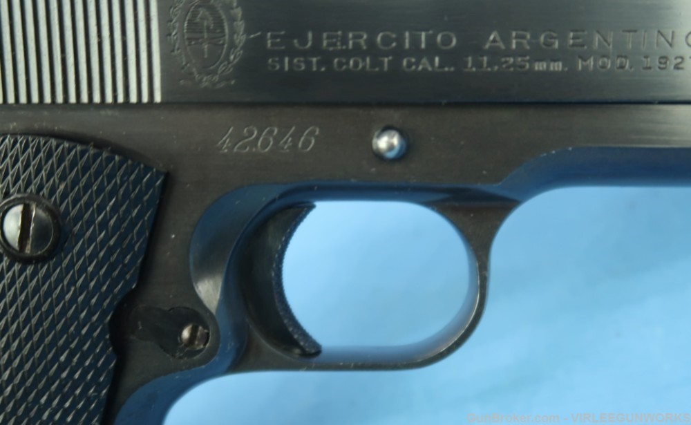 Argentine Colt 1911A1 Sistema Model 1927 45 ACP D.G.F.M. – F.M.A.P.-img-7