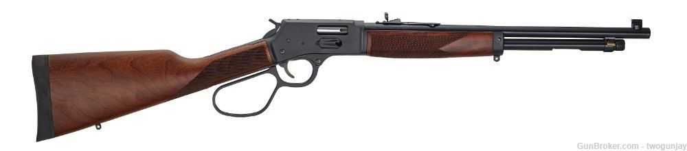 NEW-Henry Big Boy Steel Large Loop .357 Magnum/.38 Spl 16.5 S. Gate H012GMR-img-0