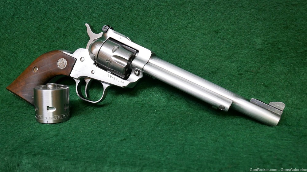 Ruger Single Six .22LR/.22WMR Stainless 6.5" Barrel Used-img-3