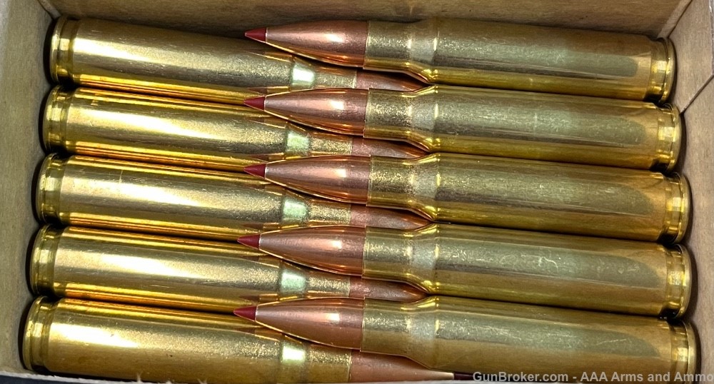 308 Winchester (7.62x51) 155gr. ELD - MATCH - 20 Rounds-img-1
