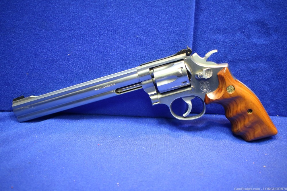 Smith & Wesson 617 No Dash 22LR 8 3/8" Pre Lock w/ Box Rare 1991-img-2