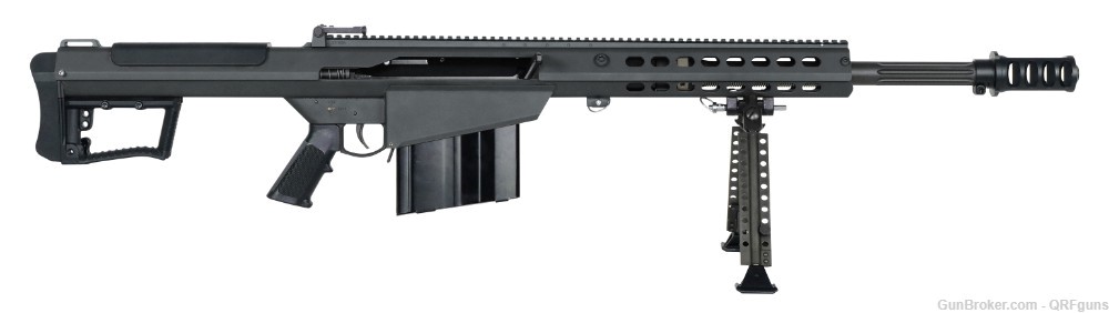 Barrett M107A1 .50BMG 20" Black NEW IN THE BOX SHIPS SAME DAY-img-0