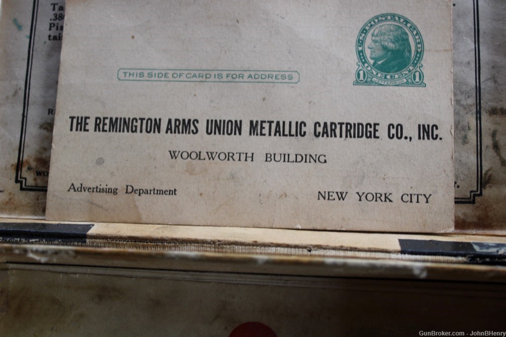Remington Model 51 Vintage .380 Caliber Pistol Factory Box! WOW! -img-10