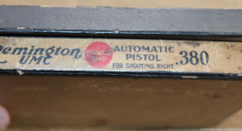 Remington Model 51 Vintage .380 Caliber Pistol Factory Box! WOW! -img-14