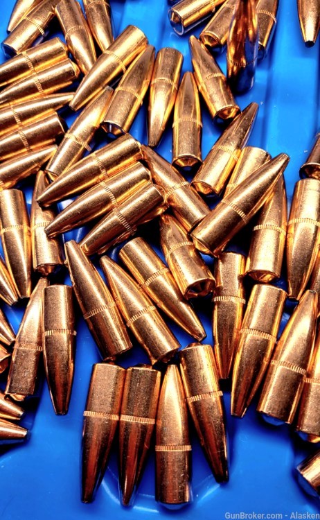 250 pcs NEW 165 grain .308 FEDERAL FUSION bullets $0.27 ea   7.62, no pulls-img-1
