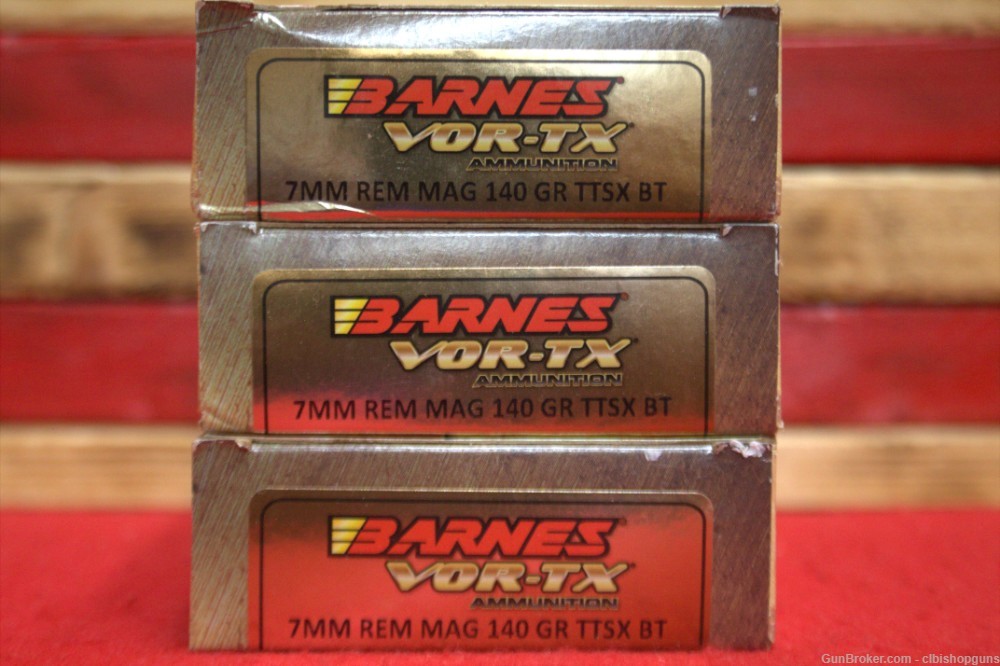 Barnes Vor-tx 7MM Rem Mag 140 Gr TTSX BT -img-0