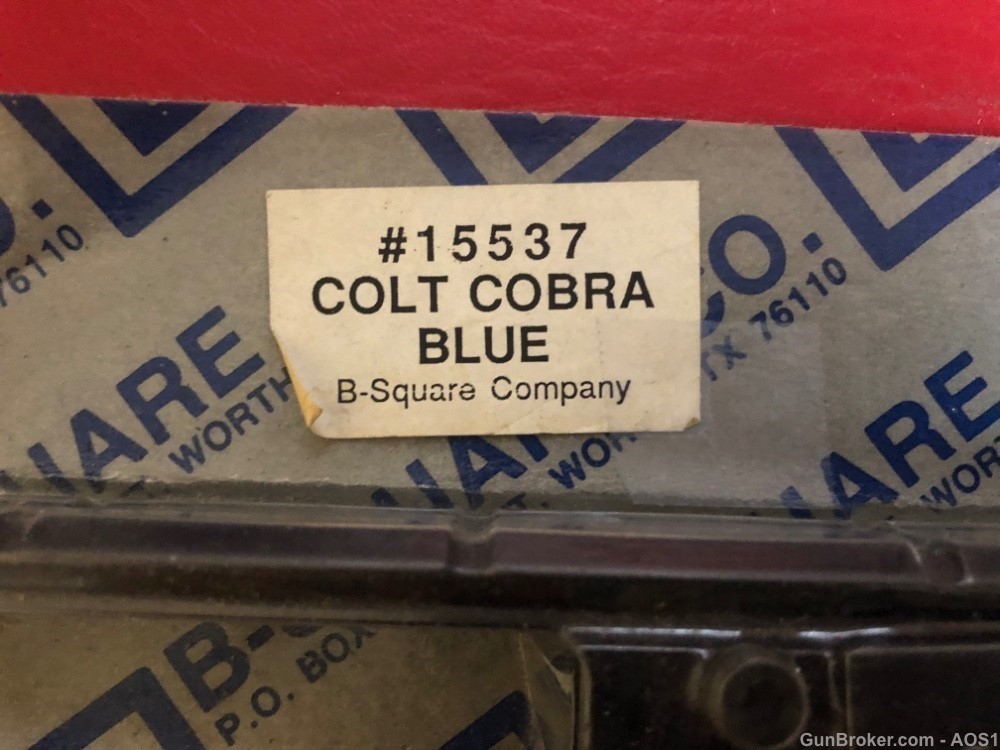 B-Square Scope Mount Colt Cobra Blue 15537 NOS-img-1
