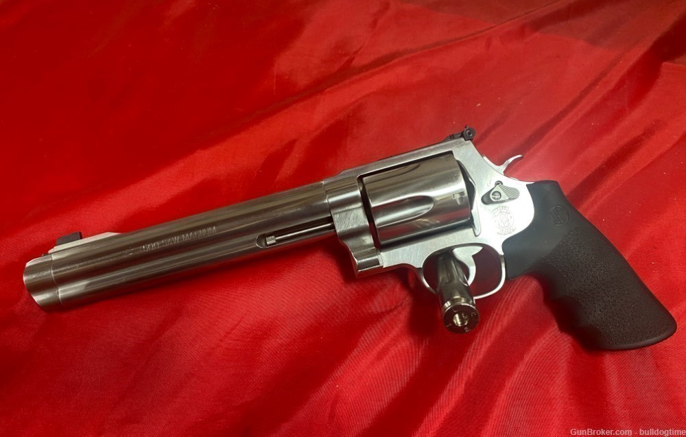 Smith & Wesson Model 500 8.38" Barrel 500 S&W Mag Used In Good Condition   -img-0