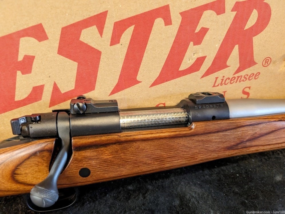Winchester Model 70 SA COYOTE 22-250 STAINLESS Laminated Varmint w box-img-1