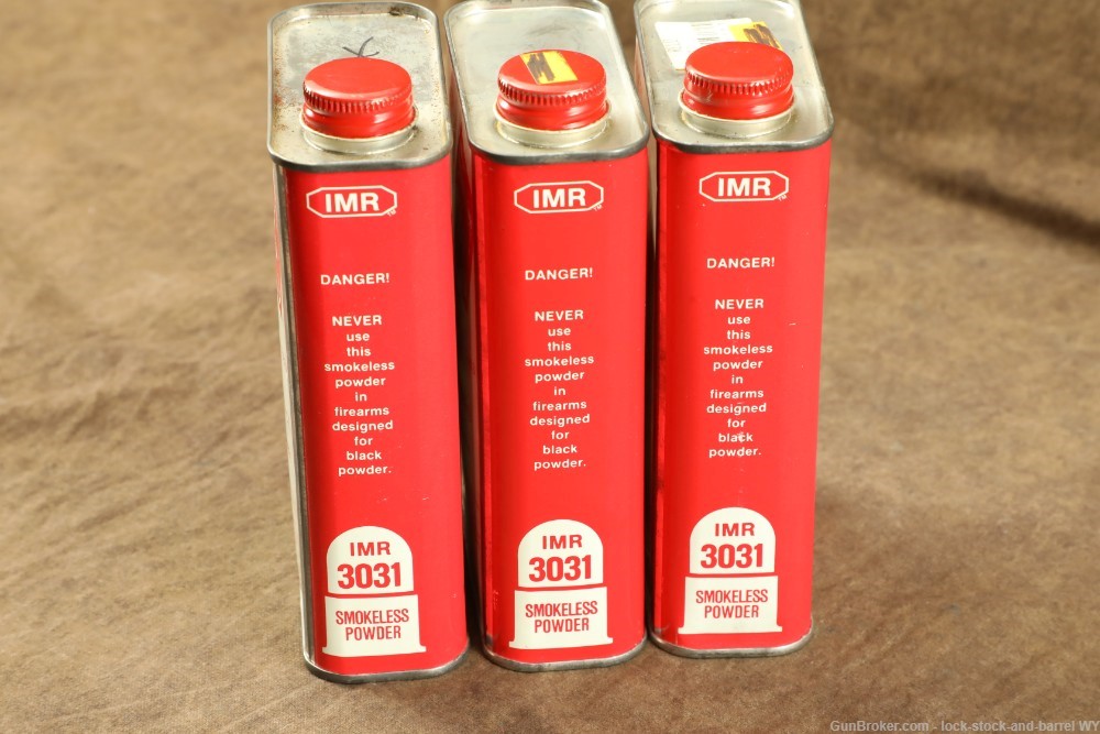 2.6 Lbs. IMR 3031 Smokeless Powder (Local Pickup Only) -img-3