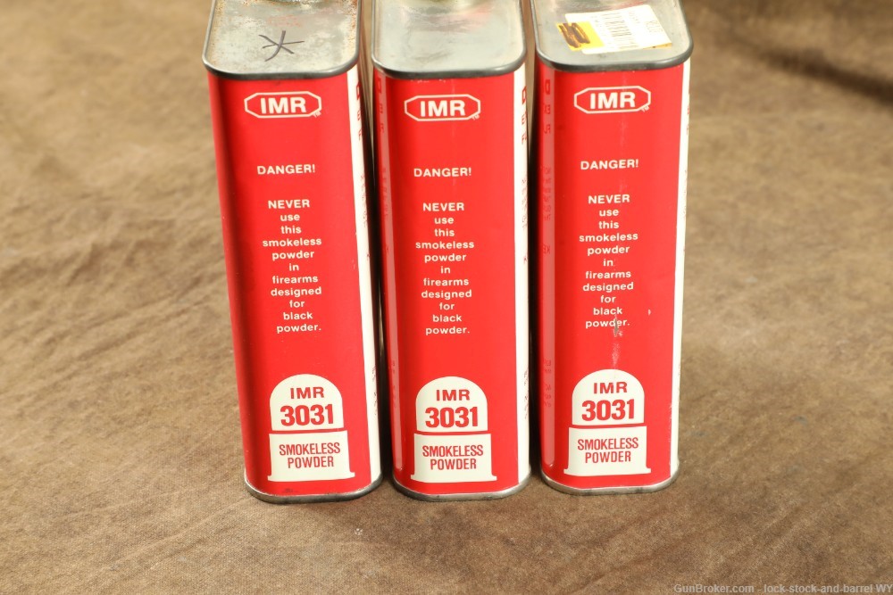 2.6 Lbs. IMR 3031 Smokeless Powder (Local Pickup Only) -img-4