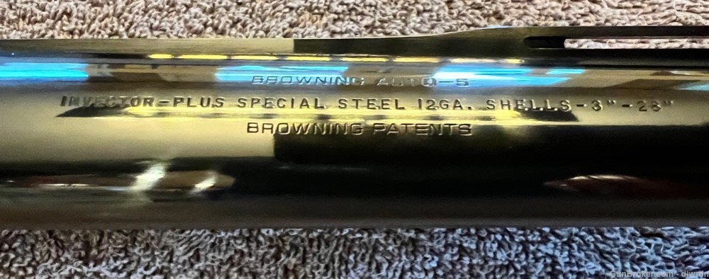 NEW FACTORY Browning A5 Auto 5 28" magnum 12 Japan INVECTOR PLUS barrel-img-3