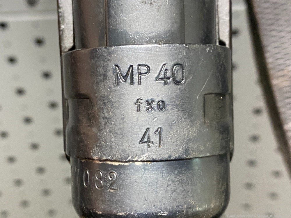 PRE-86 DEALER SAMPLE WWII German MP40 9mm Steyr eForm-3 MP38 -img-5