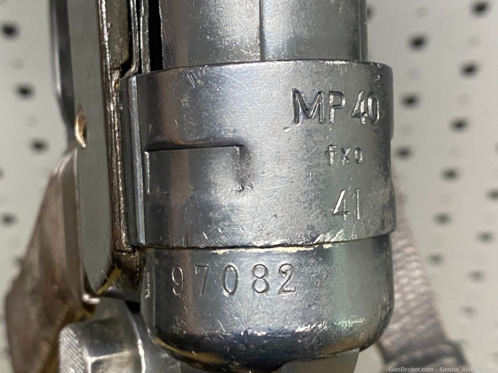 PRE-86 DEALER SAMPLE WWII German MP40 9mm Steyr eForm-3 MP38 -img-6
